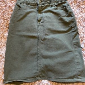 American Apparel Denim Skirt